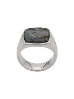 Tom Wood bague Cushion - Argent