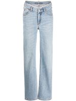 Alexander Wang jean droit à détail de chaîne - Bleu