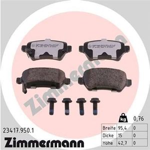 Remblokkenset Low-Dust 234179501
