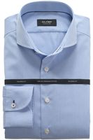 OLYMP SIGNATURE Tailored Fit Overhemd blauw, Effen