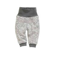 Playshoes Schnizler babybroekje fleece grijs melange Maat