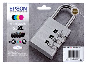 Epson Padlock Multipack 4-colours 35XL DURABrite Ultra Ink