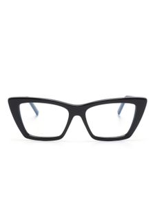 Saint Laurent Eyewear lunettes de vue à monture papillon - Noir