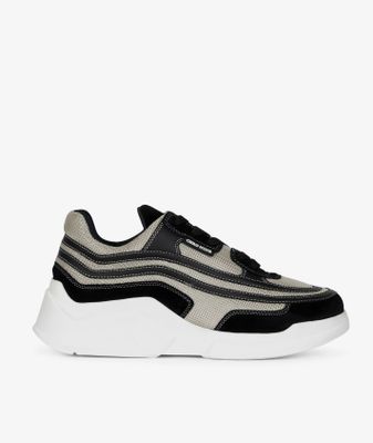 CERO NINE Fort K-300 sneakers | maat 46 | beige/zwart