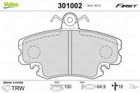 Valeo Remblokset 301002