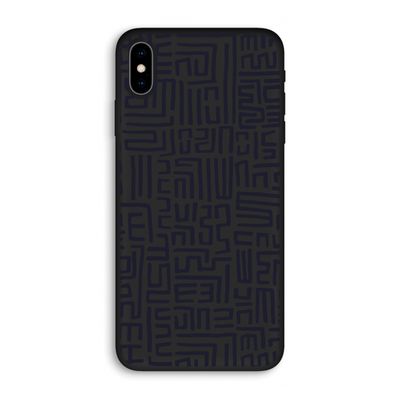 Moroccan Print: iPhone XS Max Biologisch afbreekbaar hoesje