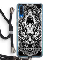 Oh Deer: Samsung Galaxy A50 Transparant Hoesje met koord
