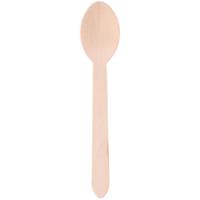 Cuisine Elegance houten lepels 16 cm 12 stuks