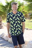 Katoenen heren shortama tennisballen