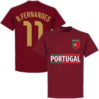 Portugal B. Fernandes 11 Team T-Shirt