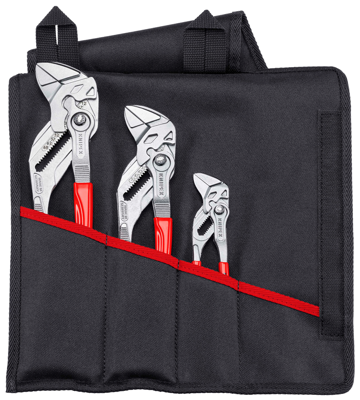 Knipex Sleuteltangenset | 1 x 87 01 150, 1 x 87 01 250, 1 x 87 01 300 | 330 mm - 00 19 55 S7