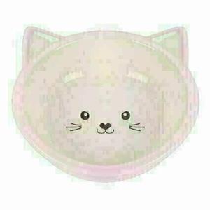 HAPPY PET VOERBAK KITTEN ROZE / CREME 200 ML