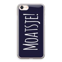 Moatsje!: iPhone 8 Transparant Hoesje