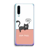 GSM poes: Huawei P30 Transparant Hoesje