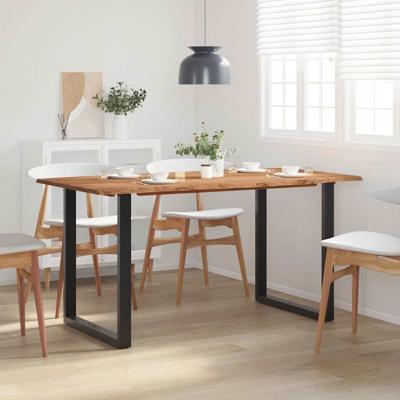 Eettafel 154x80x76 cm massief acaciahout