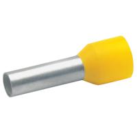 Klauke 47512 Adereindhulzen 6 mm² Deels geïsoleerd Geel 100 stuk(s)