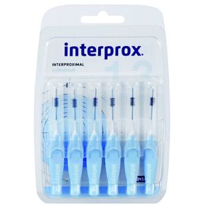 Interprox Ragers Premium Cylindrical 1.3 Licht Blauw 6st