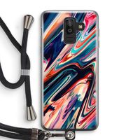Quantum Being: Samsung Galaxy J8 (2018) Transparant Hoesje met koord