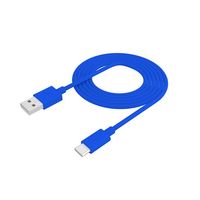 Celly PCUSBCBL USB-kabel 1 m USB 3.2 Gen 1 (3.1 Gen 1) USB A USB C Blauw - thumbnail