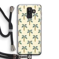 Paradise: Samsung Galaxy J8 (2018) Transparant Hoesje met koord