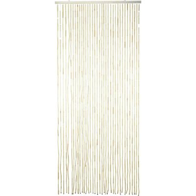 Deurgordijn 90x200cm naturel