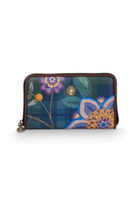 Pip Studio Willow Portemonnee Flores Felices Donkerblauw