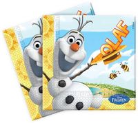 Olaf Frozen Servetten - 20 stuks