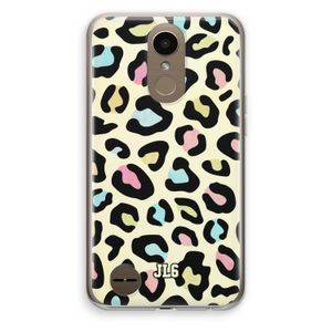 Leopard pattern: LG K10 (2017) Transparant Hoesje