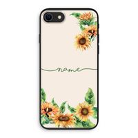 Zonnebloemen: iPhone SE 2020 Biologisch afbreekbaar hoesje