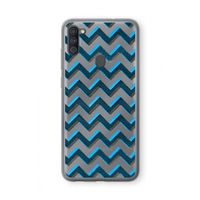Onderbroken lijn: Samsung Galaxy A11 Transparant Hoesje
