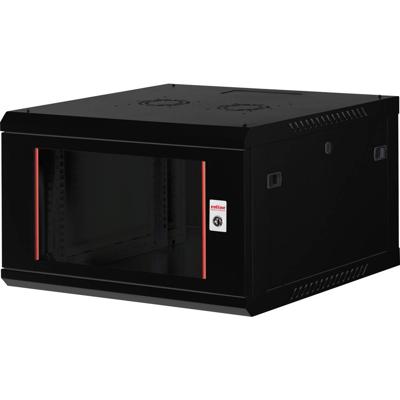Roline 26.21.0289 19inch-wandkast (b x h x d) 600 x 379 x 600 mm 6 HE Zwart (RAL 9005)