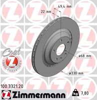 Remschijf Coat Z 100332120