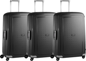 Samsonite S'Cure Spinner 75cm Black Triple Kofferset