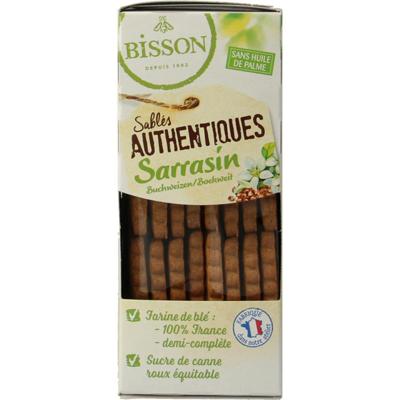 Bisson Zandkoekjes boekweit authentiek bio