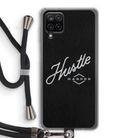 Hustle: Samsung Galaxy A12 Transparant Hoesje met koord