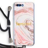 Feminist: Honor 10 Transparant Hoesje met koord