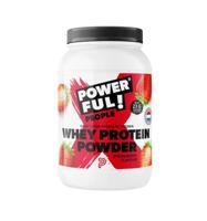 Whey protein powder strawberry