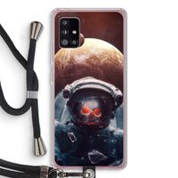 Voyager: Samsung Galaxy A51 5G Transparant Hoesje met koord