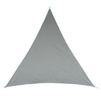 Premium kwaliteit schaduwdoek/zonnescherm Shae driehoek beige 3 x 3 x 3 meter
