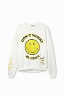 Sweatshirt stras Smiley Originals ® - WHITE - XL