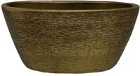 HS schaal ovaal Osaka 29x15x14cm goud