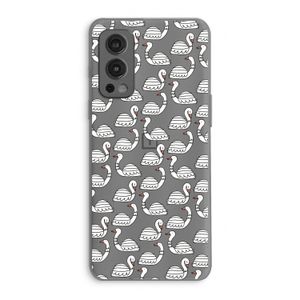Zwanen: OnePlus Nord 2 5G Transparant Hoesje