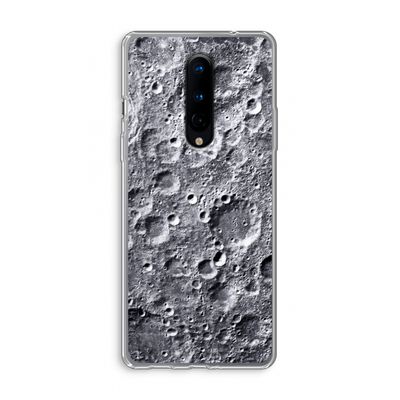 Maanlandschap: OnePlus 8 Transparant Hoesje