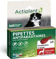 Actiplant hond - 30kg+ Anti-Vlo en teek pipetten