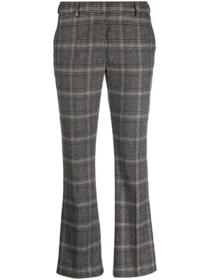 PT Torino pantalon de tailleur à carreaux - Gris