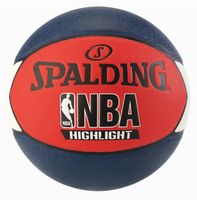 Spalding NBA Highlight Outdoor Basketbal Rood/Blauw - thumbnail