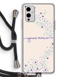 Sterren: OnePlus 9 Transparant Hoesje met koord