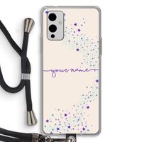 Sterren: OnePlus 9 Transparant Hoesje met koord