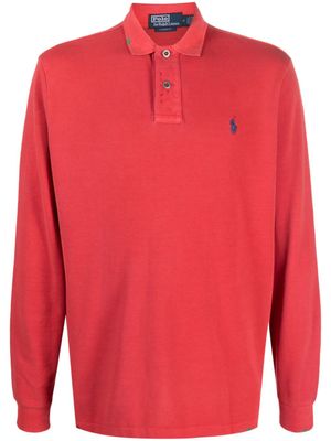 Polo Ralph Lauren polo en coton à logo brodé - Rouge