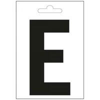Nautic letter E zwart 100 mm. Nautic letter E zwart 100 mm.
